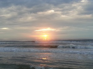 Here comes the sun!