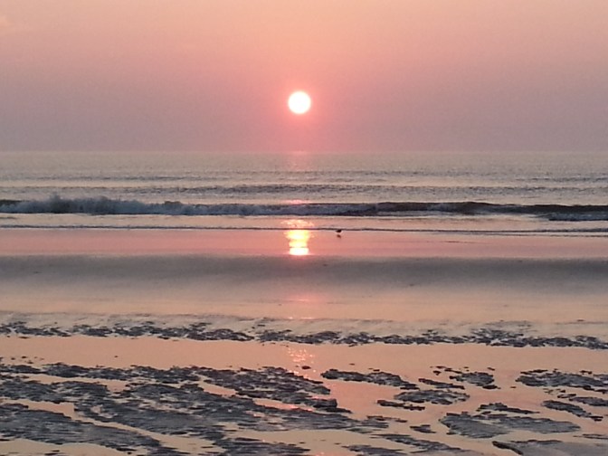 Sunrises in St. Augustine are like snowflakes---uniquely amazing.