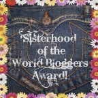 A part of the “Sisterhood of World Bloggers”…