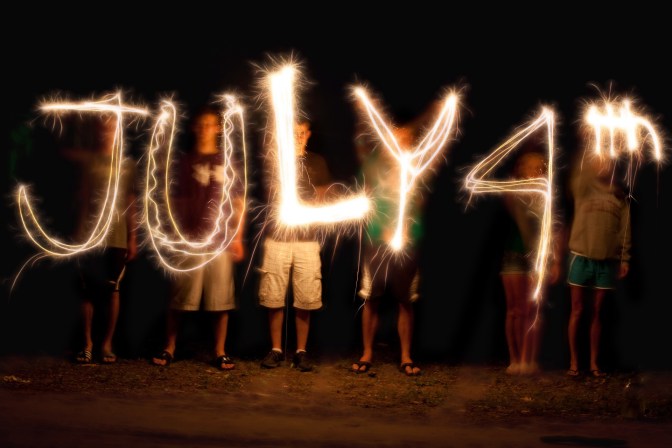 July 4th. The Scrooge of summer. All things work together.