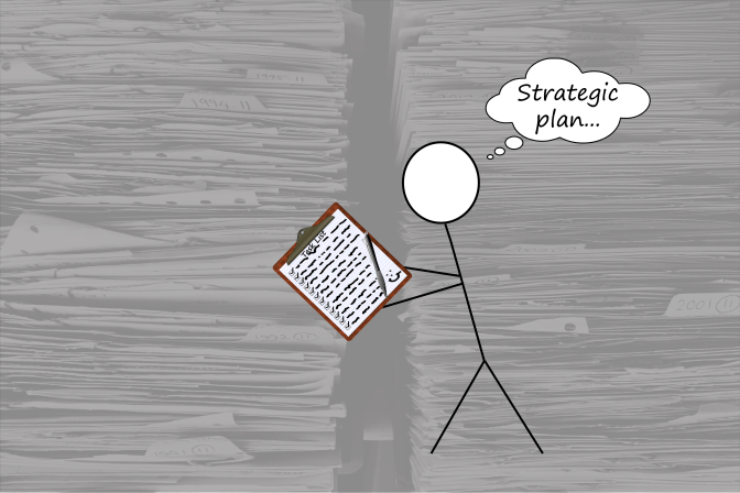 How can you be strategic when you don't have time to plan?